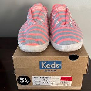 KEDS Chillax Neon Stripe